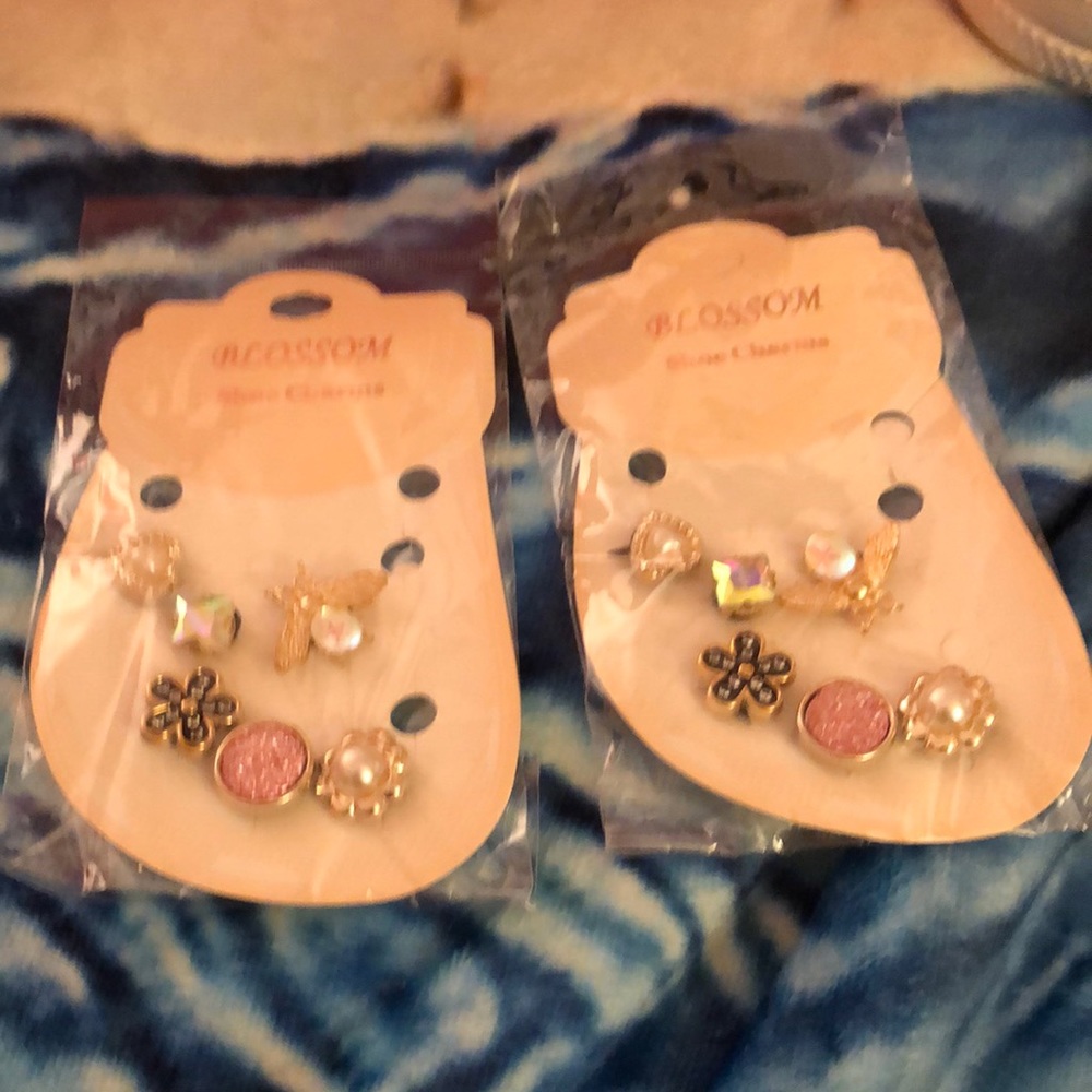 Croc charms pink 12 piece set